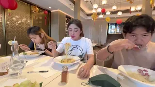 Nemeni Anak bujang, pulang sehari ke rumah cuma untuk kontrol gigi.