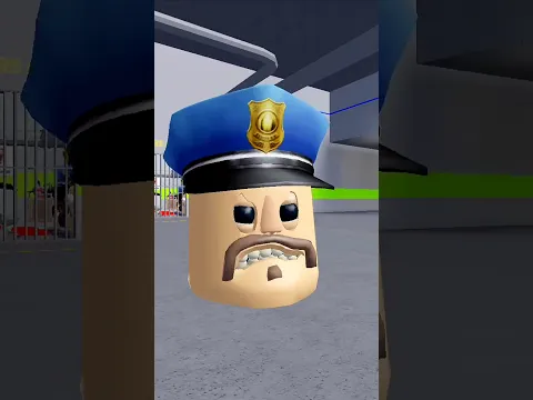New Big Head Prison Run! Obby And Jumpscare #scaryobby #obby #short