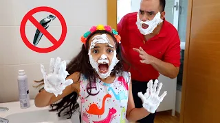 Bia Lobo Aprendendo Regras de Comportamento em casa Rules of conduct for children