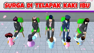 SURGA DI TELAPAK KAKI IBU | VLOG KING HAPPY FAMILY | SAKURA SCHOOL SIMULATOR