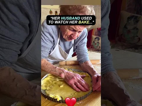Grandma Making Sweet Baking Videos ❤️