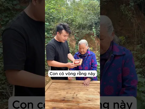 Làm chiếc vòng tay con rồng tặng bà cụ tội nghiệp #shorts