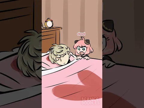 DAD WAKE UPPP 🗣️‼️ #spyxfamily #animation