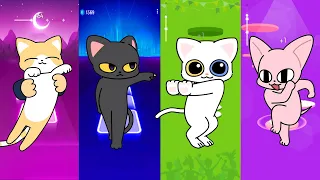 Cartoon Cats: Believer x Dance Monkey x Enemy x Sea Shanty (Cat Cover)