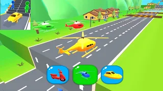 Live  Shape-shifting All Levels 🏃‍♂️🚗🛵🚲🚦 Gameplay 🚧🚦Walkthrough Android, iOS Live Gameplay Ep - 12