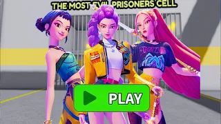 K-POP DEMON HUNTERS PRISON RUN! OBBY Roblox Gameplay Walkthrough No Death 4K