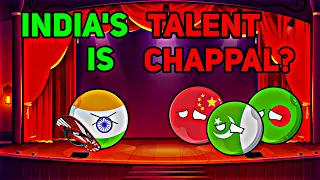 [COUNTRIES TALENT HUNT]😂💀🔥 || [SUPER FUNNY]😆⚔🥶#shorts #countryballs #geography #mapping