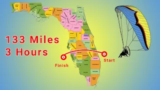 Attempting To Fly Across Florida On My Paramotor!