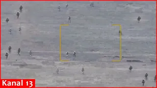 Russians who attacked with nearly 100 soldiers, ambushed in open area - "They became target”