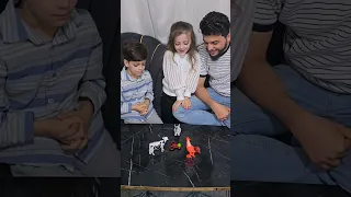 يلي بيخسر بقلد صوت الحيوان يلي اختاروا 😱🐄🐇🐓 براء وسميرة