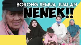 BORONG SEMUA JUALAN NENEK!! | USIA 80 THN TAPI MASIH BERJUALAN 😢