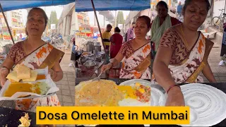 Marathi Aunty selling Dosa Omelette Since 1995 in Mumbai
