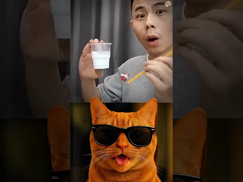 Glass magic 💀￼ #magic #memes #cat #funny