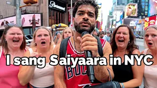 I Sang Saiyaara in Public. #saiyaara