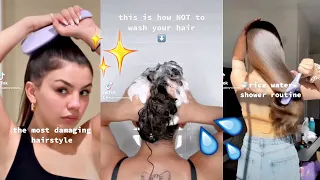HAIR CARE ROUTINE HACKS AND TIPS THAT YOU NEED TO KNOW | TikTok Hair Compilation