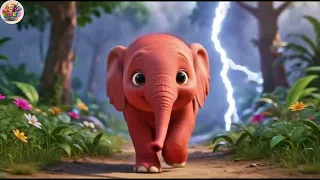  Mota Hathi Ghumne Chala 🐘 | Funny Hindi Rhymes for Kids | Moral Story Song | 3D Animation