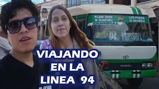 Viajando en La Línea 94 🚌 Casi nos roban en LOS POZOS 😱 Episodio 3