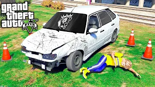 ЖИЗНЬ ПЕРЕКУПА В GTA 5 - ВИТЯ ПОПАЛ В СТРАШНУЮ АВАРИЯ НА ЧЕТЫРКЕ И РАЗБИЛСЯ ? ⚡ ГАРВИН