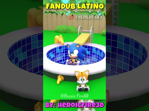 TAILS LE HACE UNA BROMA A SONIC EN LA PISCINA 😂