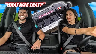 I SUPERCHARGED MY WIFE'S CAR & DIDN'T TELL HER  - SILVERADO RAPTOR KILLER
