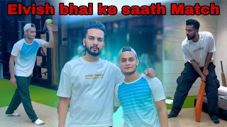 Elvish bhai ke sath Cricket Match 🔥 | @ElvishYadavVlogs  #elvishyadav #cricket #cricketmatch