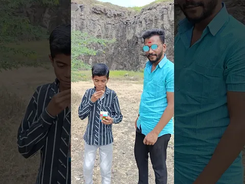 3BY3 CUBE SOLVED IN 1 MOVE MAGIC TRICK 😱#shorts