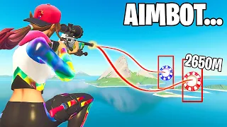 I Secretly Gave A Subscriber Trickshot Aimbot