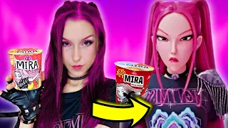 DZIEŃ JAKO MIRA Z KPOP DEMON HUNTERS!🖤💜