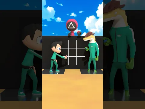 Amazing Digital Circus — Complex Tic-Tac-Toe Squid Game Animation