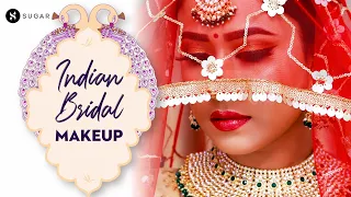 Indian Bridal Makeup | Easy Wedding Makeup Look Ft. @Barsha Patra | SUGAR Cosmetics