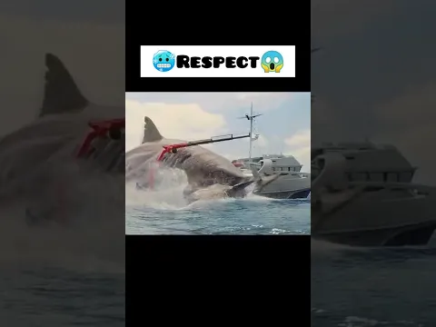 Respect 😱🔥 #Short #Megalodon
