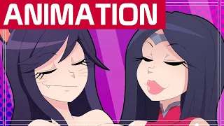 ⭐CORTO ANIMADO LOL | Ahri e Irelia conocen a Rengar | Landidzu