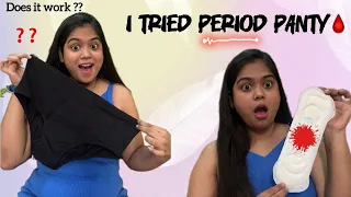 I Tried This Period Panty For The First Time😱😱|| Healthfab GoPadFree ||