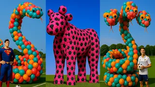 Mascot zodiac Cow 🐄 placed on the football field is popular, co-produced, creative new speculation