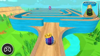 Going Balls - Gameplay Walkthrough Part 123 - Racing Game Levels 602-604 (iOS, Android)