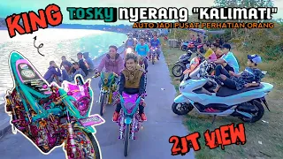 RIZAL RANS x KING TOSKY nyerang kalimati [Tempat yang lagi viral] || AUTO JADI PUSAT PERHATIAN ORANG