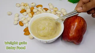 Baby food 6 to 12 months | Weight gain & Brain development|| वजन बढ़ाने और मस्तिष्क के विकास के लिए