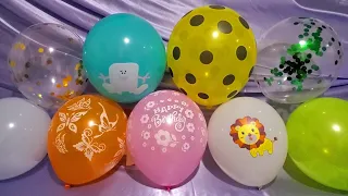 FUN BIRTHDAY BALLOONS POP PART 398!!!