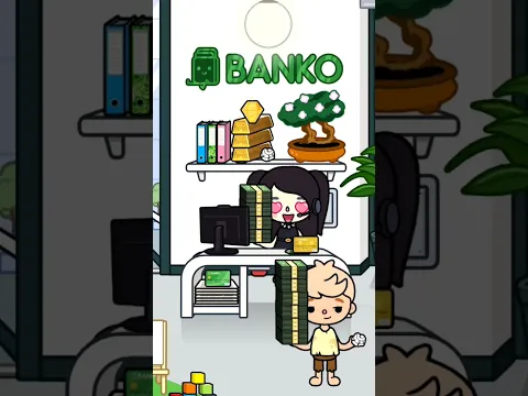 Green Hair Truns Out Doller💸💰💔 #tocaboca #tocalifeworld #tocalifestory #shorts #fyp
