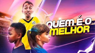 MELHOR MENINO x MELHOR MENINA DA INTERNET (NO FUTEBOL) *QUE JOGÃO*
