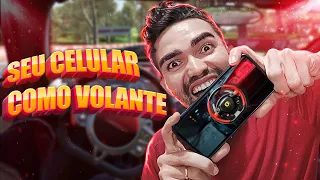 Como usar o celular como volante para o seu PC