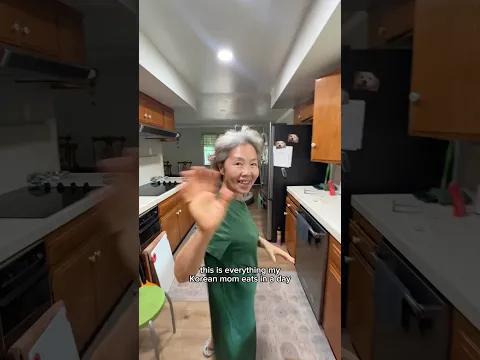 Everything my Korean mom eats in a day from the real account!! #koreanfood #whatieatinaday #cooking