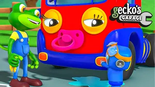 Baby Truck's Pink Dummy｜Gecko's Garage｜Funny Cartoon For Kids｜Learning Videos For Toddlers