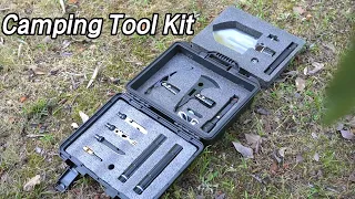 Multifunctional Camping Tool Kit Aluminium Alloy Heavy Duty For Outdoor Adventure