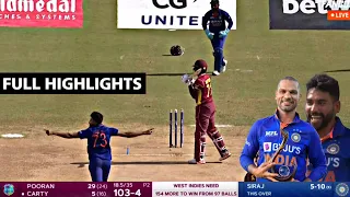 India vs West Indies 3rd ODI Match Highlights 2022 • IND vs WI Highlights • Today Match Highlights