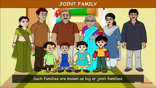 Families Can Be Different | My Family | EVS | Class 3