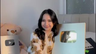 unboxing gold play button :)