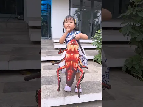 Đặt dán to khổng lồ vào xe 2 đứa bạn sẽ ra sao? OMG 😨🪳😵‍💫🤪😛