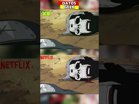 🚫 ESCENAS CENSURADAS DE NARUTO PARTE 25 😱 #short #naruto