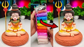 How to make Lord Shiva | Mahadev making with Super Clay | Shiv ji Banana Sikhe
